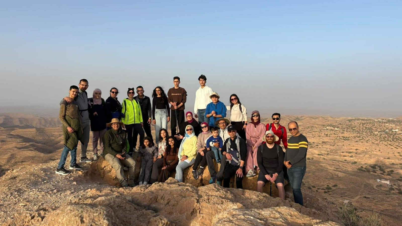 Week-end sportif et découverte nature pour les membres de Run In Sfax à Beni Khedache