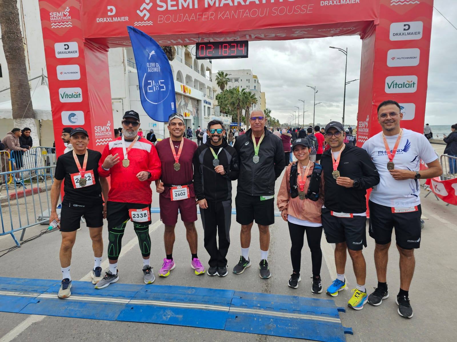 Run In Sfax distingué au Semi-Marathon Boujaafar Kantaoui Sousse